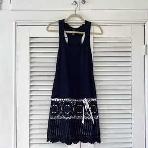 Victoria’s Secret racerback cotton and crochet dress from Moda Int.